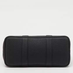Pre Owned Hermes Black Negonda Leather Garden Party 30 Bag