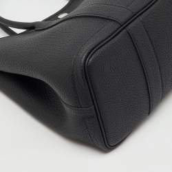 Pre Owned Hermes Black Negonda Leather Garden Party 30 Bag