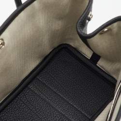 Pre Owned Hermes Black Negonda Leather Garden Party 30 Bag