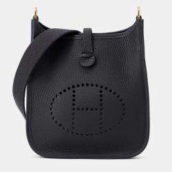 Pre Owned Hermes Evelyne Caban Taurillon Clemence Size TPM