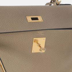 Pre Owned Hermes  Kelly 28  Trench Clemence Retourne Bag