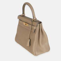 Pre Owned Hermes  Kelly 28  Trench Clemence Retourne Bag