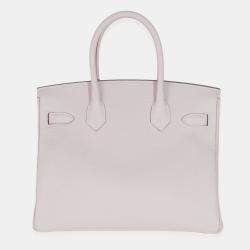 Pre Owned Hermes  Birkin 30 Mauve Pale Togo Bag 