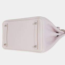 Pre Owned Hermes  Birkin 30 Mauve Pale Togo Bag 