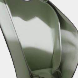 Pre Owned Hermes Sellier Kelly 25  Vert Fizz Epsom Bag