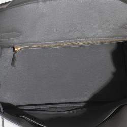 Pre Owned Hermes Birkin 30 Gris Etain Togo Bag 