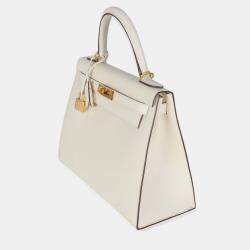 Pre Owned Hermes  Sellier Kelly 28  Nata Epsom Bag