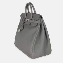 Pre Owned Hermes  Birkin HAC 40 Gris Meyer Togo Bag 