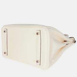 Pre Owned Hermes Birkin 30 Nata Togo  Bag 