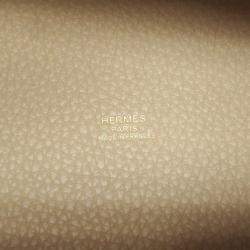 Pre Owned Hermes Picotin Lock 18 Trench Taurillon Clemence Tote