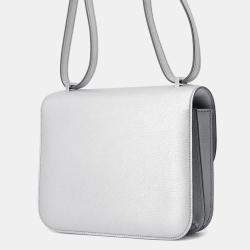 Pre Owned Hermes Constance3 Miroir Argent Chevre Shamqila Mini 