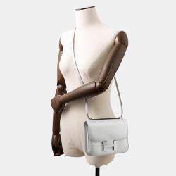 Pre Owned Hermes Constance3 Miroir Argent Chevre Shamqila Mini 