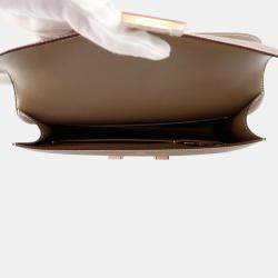 Pre Owned Hermes Constance Elan Miroir Etoupe Epsom