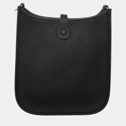 Pre Owned Hermes Mini Evelyne Bag With Amazone Strap