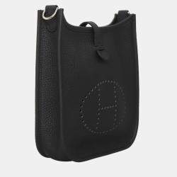 Pre Owned Hermes Mini Evelyne Bag With Amazone Strap
