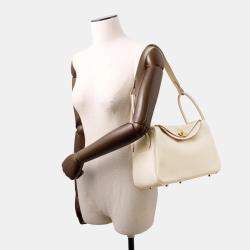 Pre Owned Hermes Lindy Craie Taurillon Clemence Size 26