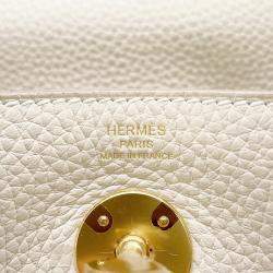 Pre Owned Hermes Lindy Craie Taurillon Clemence Size 26