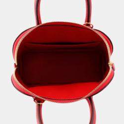 Pre Owned Hermes Bolide1923 Rouge Ladue Evercolor Mini