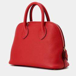 Pre Owned Hermes Bolide1923 Rouge Ladue Evercolor Mini