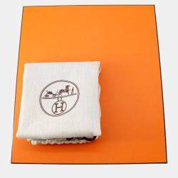 Pre Owned Hermes Neo Garden Ecru/Vert Moyen Negonda Leather Toile H Size 23