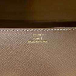 Pre Owned Hermes Constance Elan Miroir Etoupe Epsom