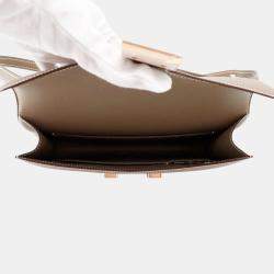 Pre Owned Hermes Constance Elan Miroir Etoupe Epsom