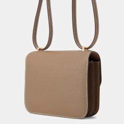 Pre Owned Hermes Constance3  Size Mini Miroir Etoupe Epsom Bag