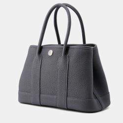 Pre Owned Hermes Neo Garden Ardoise Negonda Leather Size 23