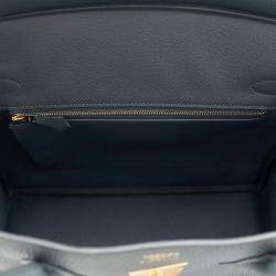 Pre Owned Hermes Birkin Vert Mangrove Togo Leather Size 30
