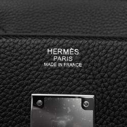Pre Owned Hermes Birkin Black Togo Leather Size 30