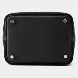 Pre Owned Hermes Picotin Lock Cargo Black Towar Goeran Swift Leather 18