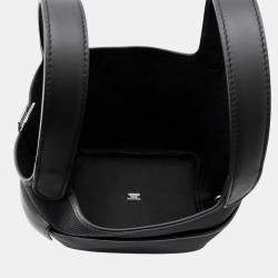 Pre Owned Hermes Picotin Lock Cargo Black Towar Goeran Swift Leather 18