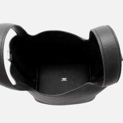 Pre Owned Hermes Picotin Lock Black Taurillon Clemence 18
