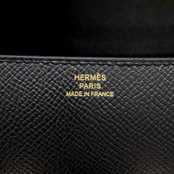 Pre Owned Hermes Constance Elan Black Epsom