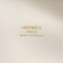 Pre Owned Hermes Bolide1923 Nata Chevre Myzore Goatskin Size Mini