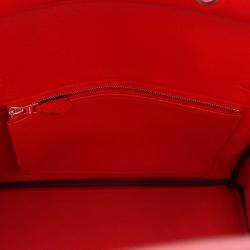 Pre Owned Hermes Birkin Rouge Ladue Togo Leather Size 25