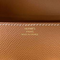 Pre Owned Hermes Constance Elan Miroir Gold Epsom