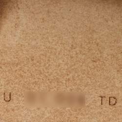 Pre Owned Hermes Lime/Naturel Sable Berline Toile and Vache Hunter Herbag Zip 31 Bag