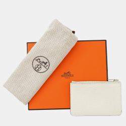 Pre Owned Hermes Roulis Slim Nata Chevre Myzore Goatskin Coin Purse