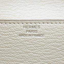 Pre Owned Hermes Roulis Slim Nata Chevre Myzore Goatskin Coin Purse