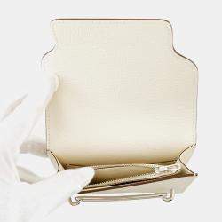 Pre Owned Hermes Roulis Slim Nata Chevre Myzore Goatskin Coin Purse