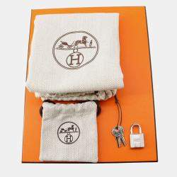 Pre Owned Hermes Picotin Lock 18 Pull Noir Taurillon Clemence Bag 