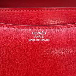 Pre Owned Hermes Constance3 Miroir Rouge Ladue Chevre Myzore Goatskin Mini