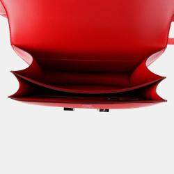 Pre Owned Hermes Constance3 Miroir Rouge Ladue Chevre Myzore Goatskin Mini
