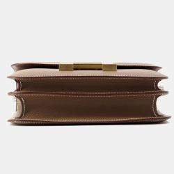 Pre Owned Hermes Constance 3 Miroir Etoupe Epsom Mini