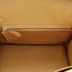 Pre Owned Hermes Birkin Natural Sable Togo Leather Size 25