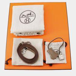 Pre Owned Hermes Kelly Retourne Etoupe Togo Leather Size 25