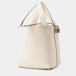 Pre Owned Hermes Picotin Lock Nata Taurillon Clemence PM