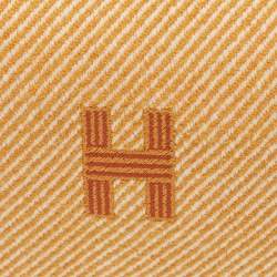 مملوكة مسبقًا هيرمس برايد-أ-براق كار صغير فوف قماش حقيبة