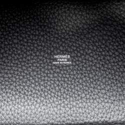 مملوكة مسبقًا Hermes Picotin Padlock 18 Black Taurillon Clemence
